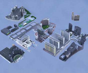 Modern Appearance Of Commercial Building-ID:211062912