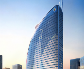 Modern Appearance Of Commercial Building-ID:470407968