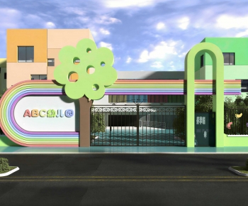 Modern Facade Element-ID:279239896