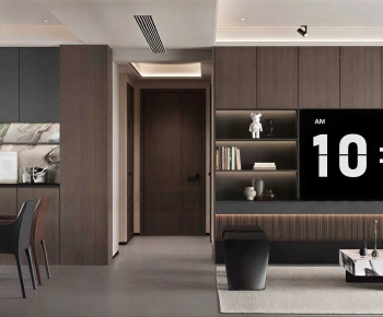 Modern A Living Room-ID:661833054