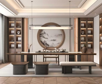 New Chinese Style Tea House-ID:679641012