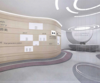 Modern Exhibition Hall-ID:478830109