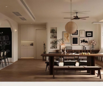 Modern Dining Room-ID:890511047