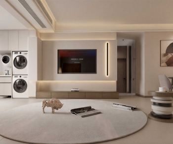 Modern A Living Room-ID:427443034