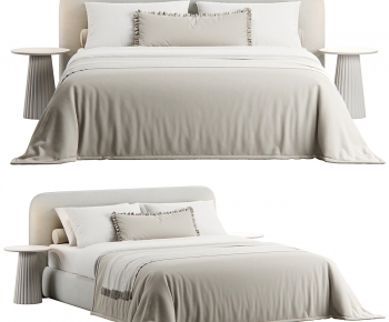 Modern Double Bed-ID:852229126