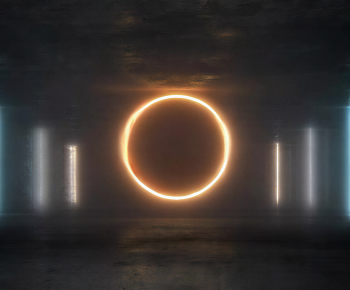 Modern Exhibition Hall-ID:329684028