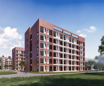 Modern Residential Building-ID:327229986