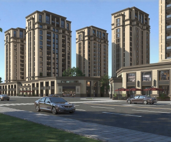 Simple European Style Residential Building-ID:186619049