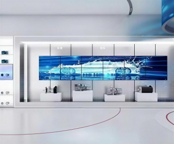 Modern Exhibition Hall-ID:432997943