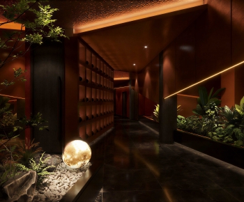 New Chinese Style Corridor-ID:550753121