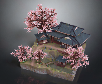 Chinese Style Ancient Architectural Buildings-ID:101189627