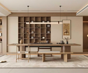 New Chinese Style Tea House-ID:161263948