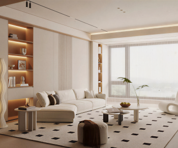 Modern A Living Room-ID:783327101