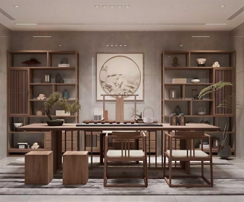 New Chinese Style Tea House-ID:308595903