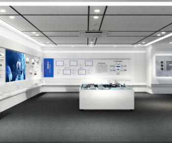 Modern Exhibition Hall-ID:976305012