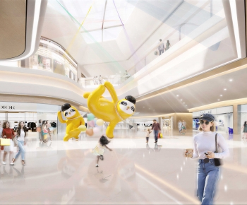 Modern Shopping Mall-ID:908638952