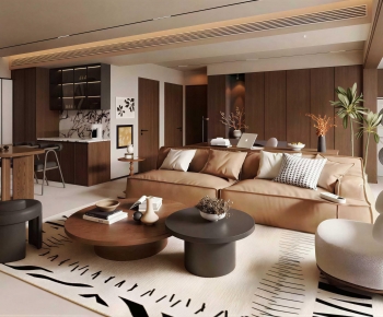 Modern A Living Room-ID:780792956