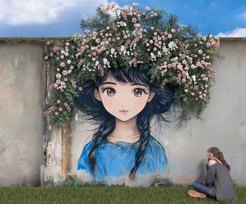 Modern Landscape Wall-ID:264426959