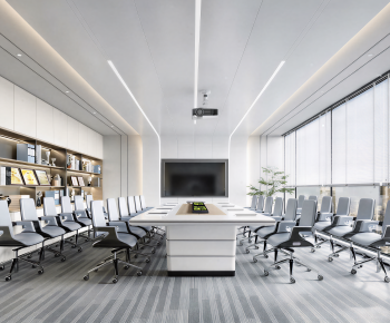 Modern Meeting Room-ID:729699163