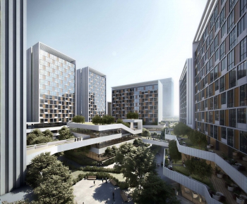 Modern Appearance Of Commercial Building-ID:853969102