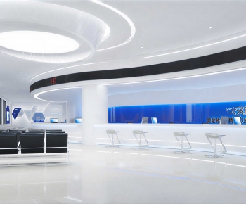 Modern Exhibition Hall-ID:812115914