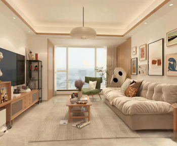 Modern A Living Room-ID:880530127