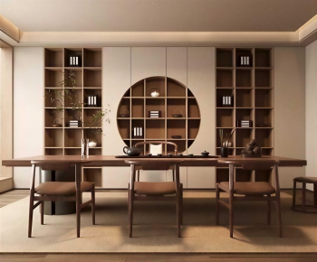 New Chinese Style Tea House-ID:933377035