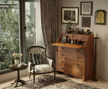 Retro Style Sideboard-ID:608522899