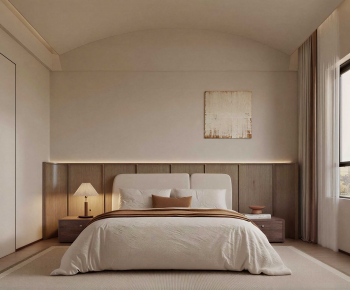 Japanese Style Bedroom-ID:370995041
