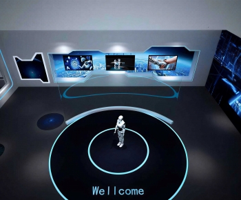 Modern Exhibition Hall-ID:789434913