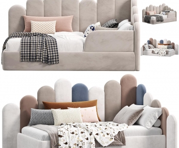 Modern Child's Bed-ID:365560056