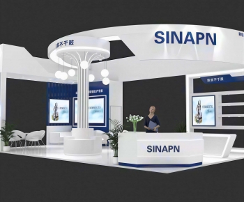 Modern Exhibition Hall-ID:124015099