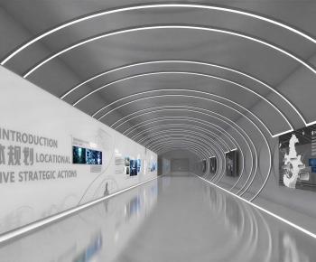 Modern Exhibition Hall-ID:243308076