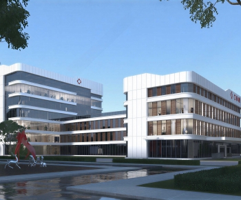 Modern Public Building-ID:438486107