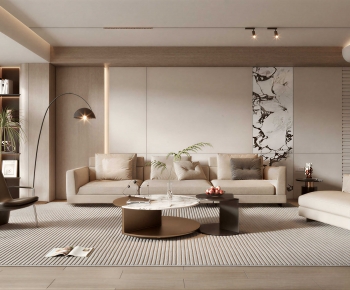 Modern A Living Room-ID:132404099