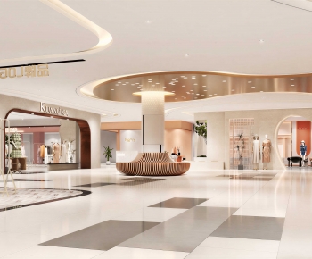 Modern Shopping Mall-ID:502397064