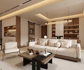 Modern A Living Room-ID:177587995