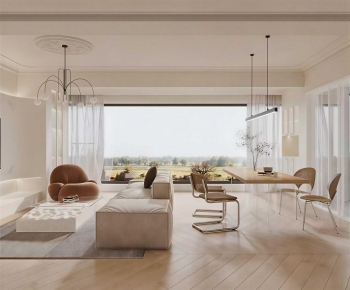 Modern A Living Room-ID:234410053