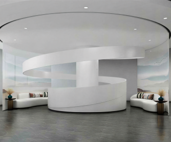 Modern Exhibition Hall-ID:750056981