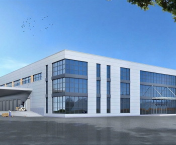 Modern Industrial Building-ID:840399982