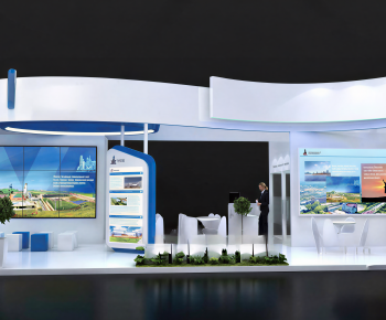 Modern Exhibition Hall-ID:560141097