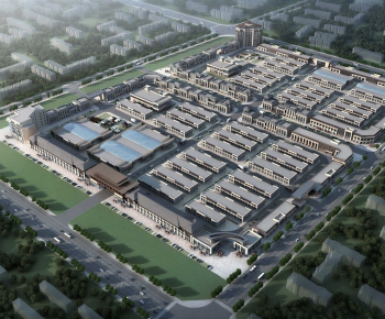 Modern Architectural Bird's-eye View Planning-ID:172101025