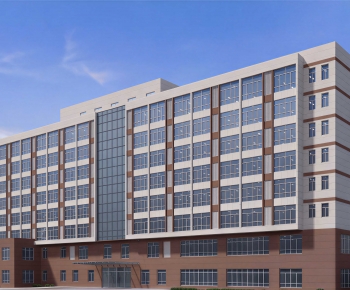 Modern School Building-ID:640227085