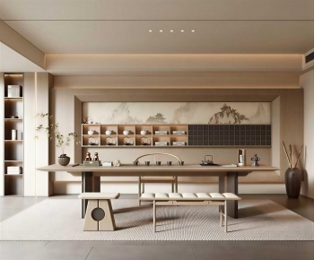 New Chinese Style Tea House-ID:202908049