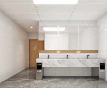 Modern Public Toilet-ID:437712919