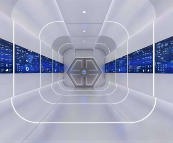 Modern Exhibition Hall-ID:268470055