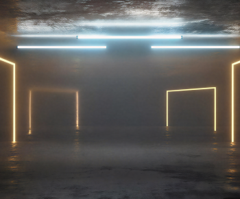 Modern Exhibition Hall-ID:986470948