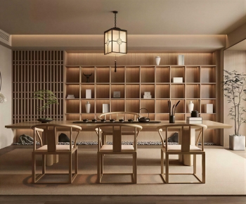 New Chinese Style Tea House-ID:866852054