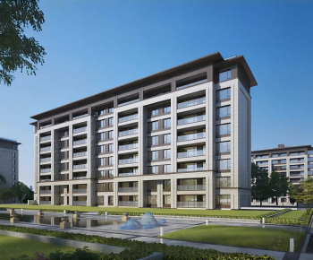 Modern Residential Building-ID:975900892