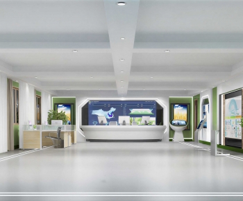 Modern Exhibition Hall-ID:290102969